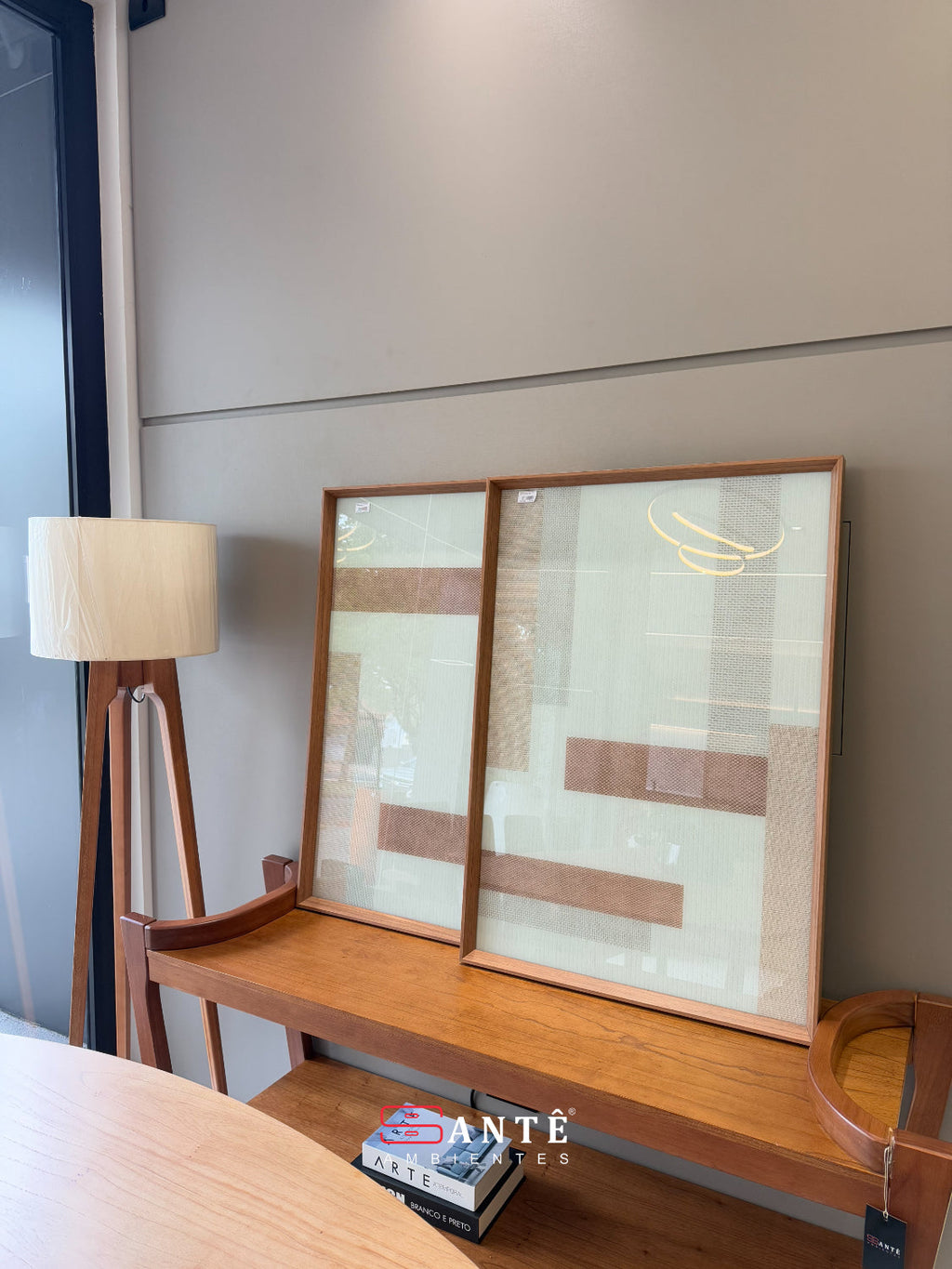 Quadro Linha Wood Prime Leart Santê Ambientes