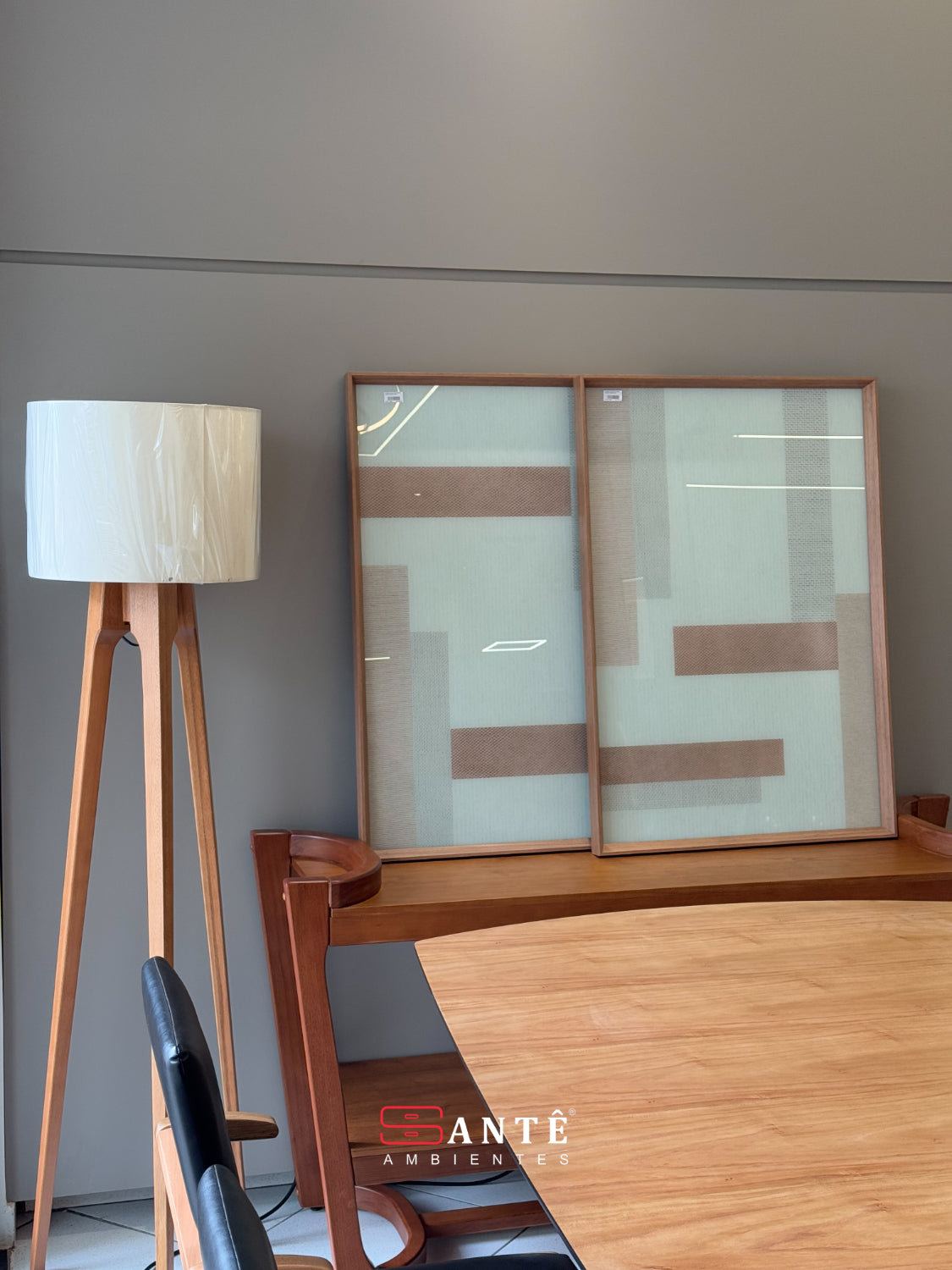 Quadro Linha Wood Prime Leart Santê Ambientes