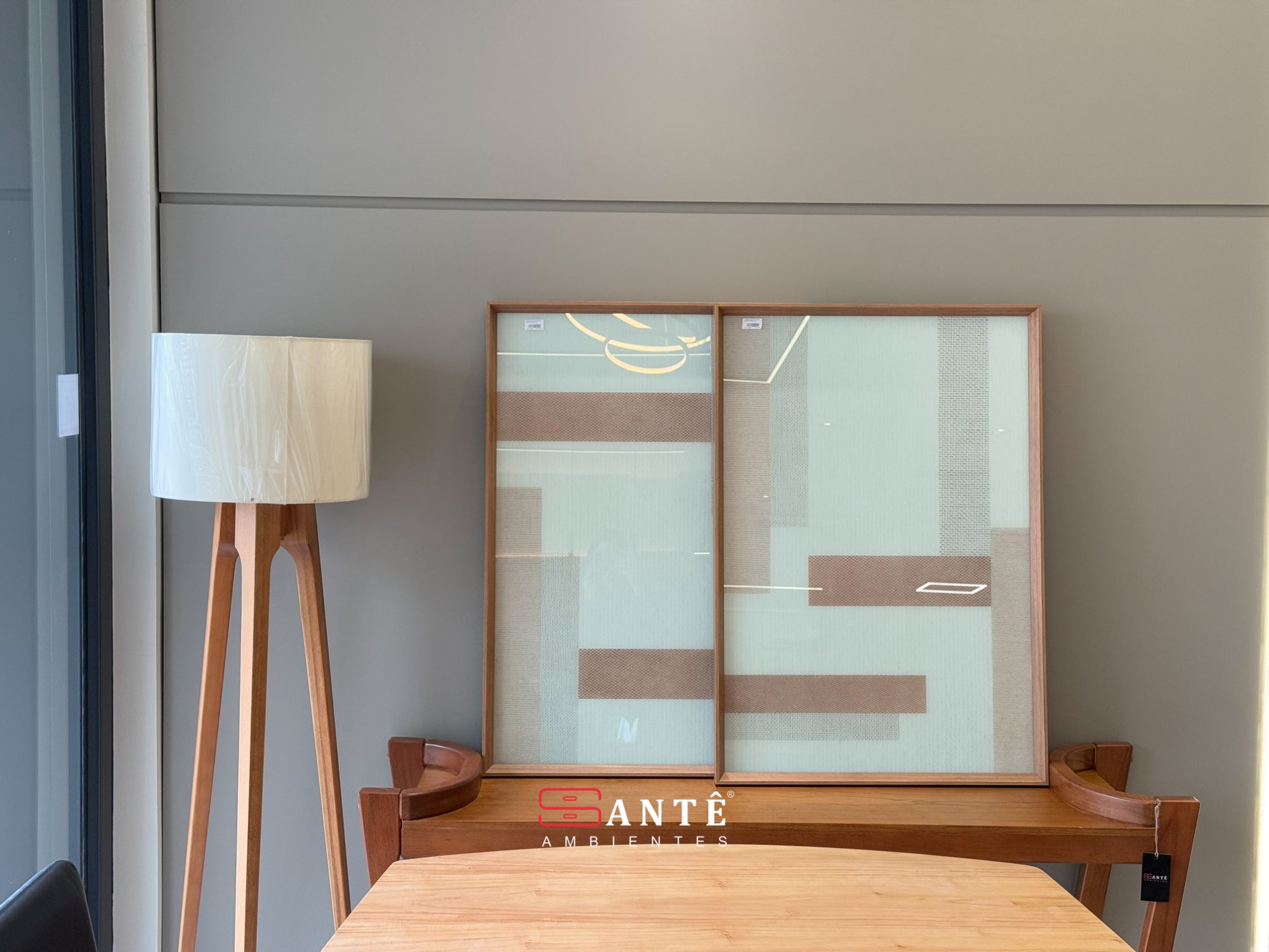 Quadro Linha Wood Prime Leart Santê Ambientes