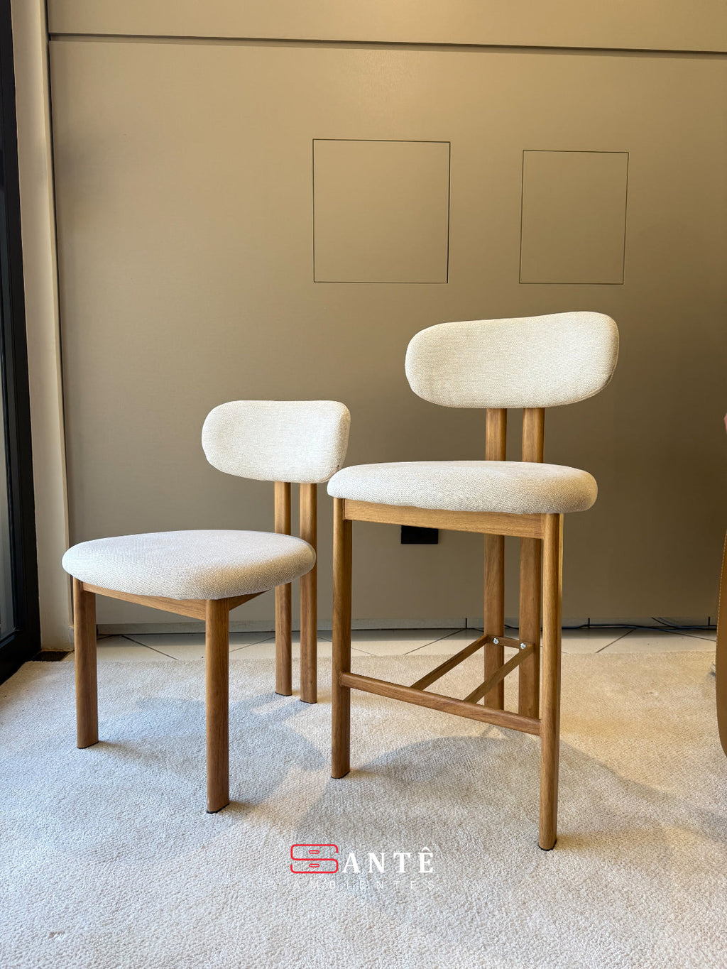 Cadeira L Tulipa Offwhite Legacy Santê Ambientes