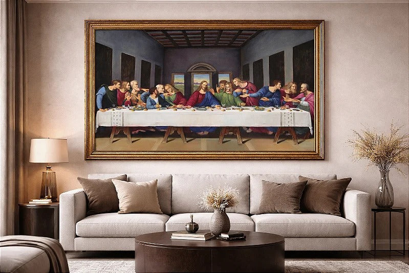 Quadro Decorativo Santa Ceia